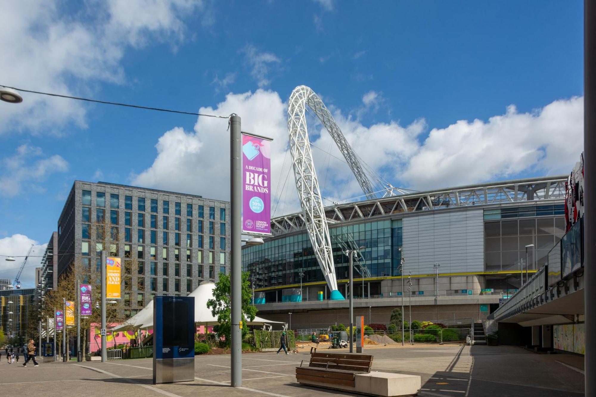 Mysquare State-Of-The-Art 1 Bedroom Apartments Near Wembley Park London Ngoại thất bức ảnh