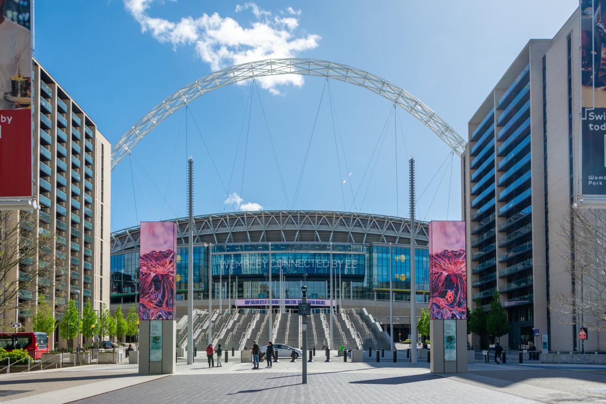 Mysquare State-Of-The-Art 1 Bedroom Apartments Near Wembley Park London Ngoại thất bức ảnh