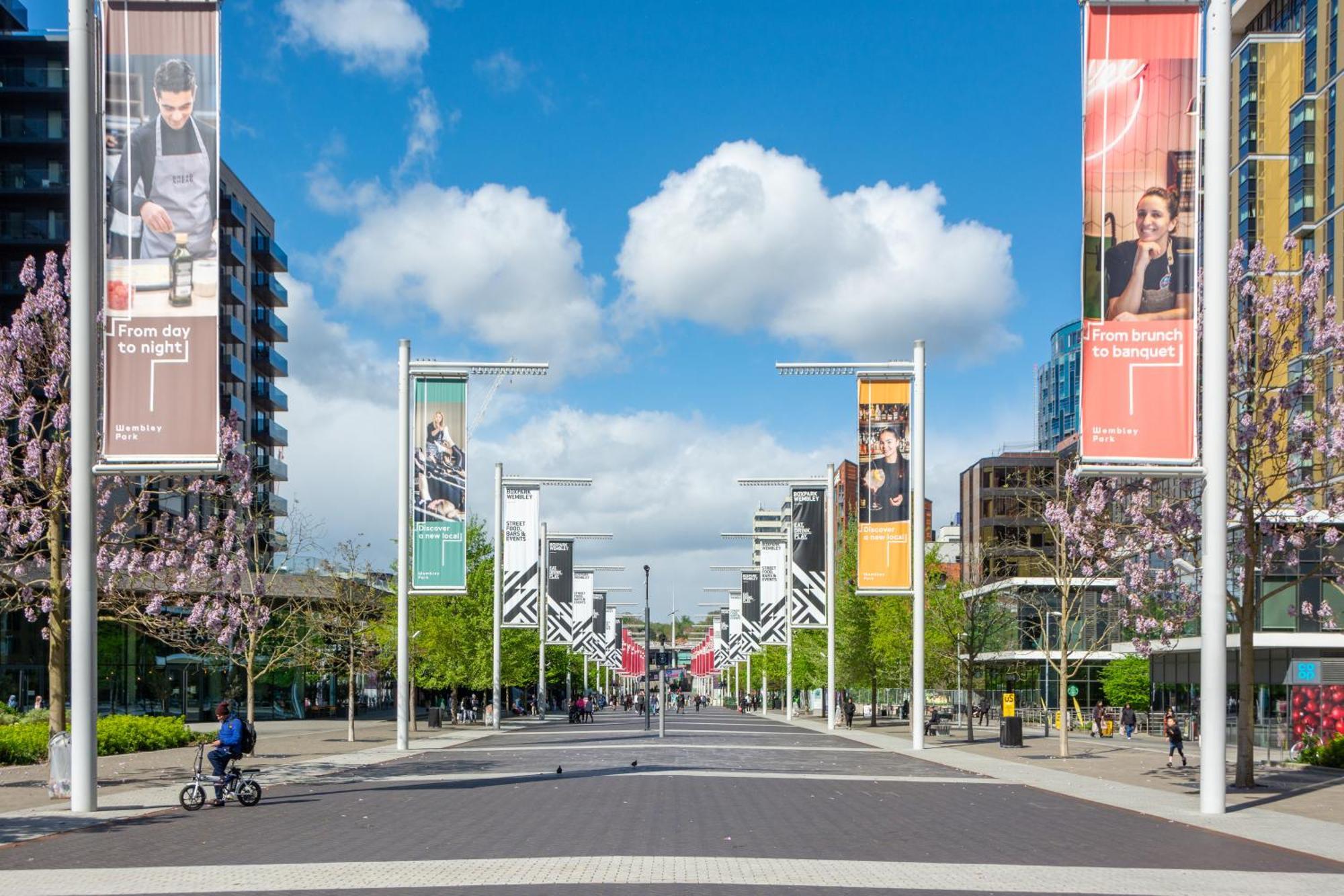 Mysquare State-Of-The-Art 1 Bedroom Apartments Near Wembley Park London Ngoại thất bức ảnh