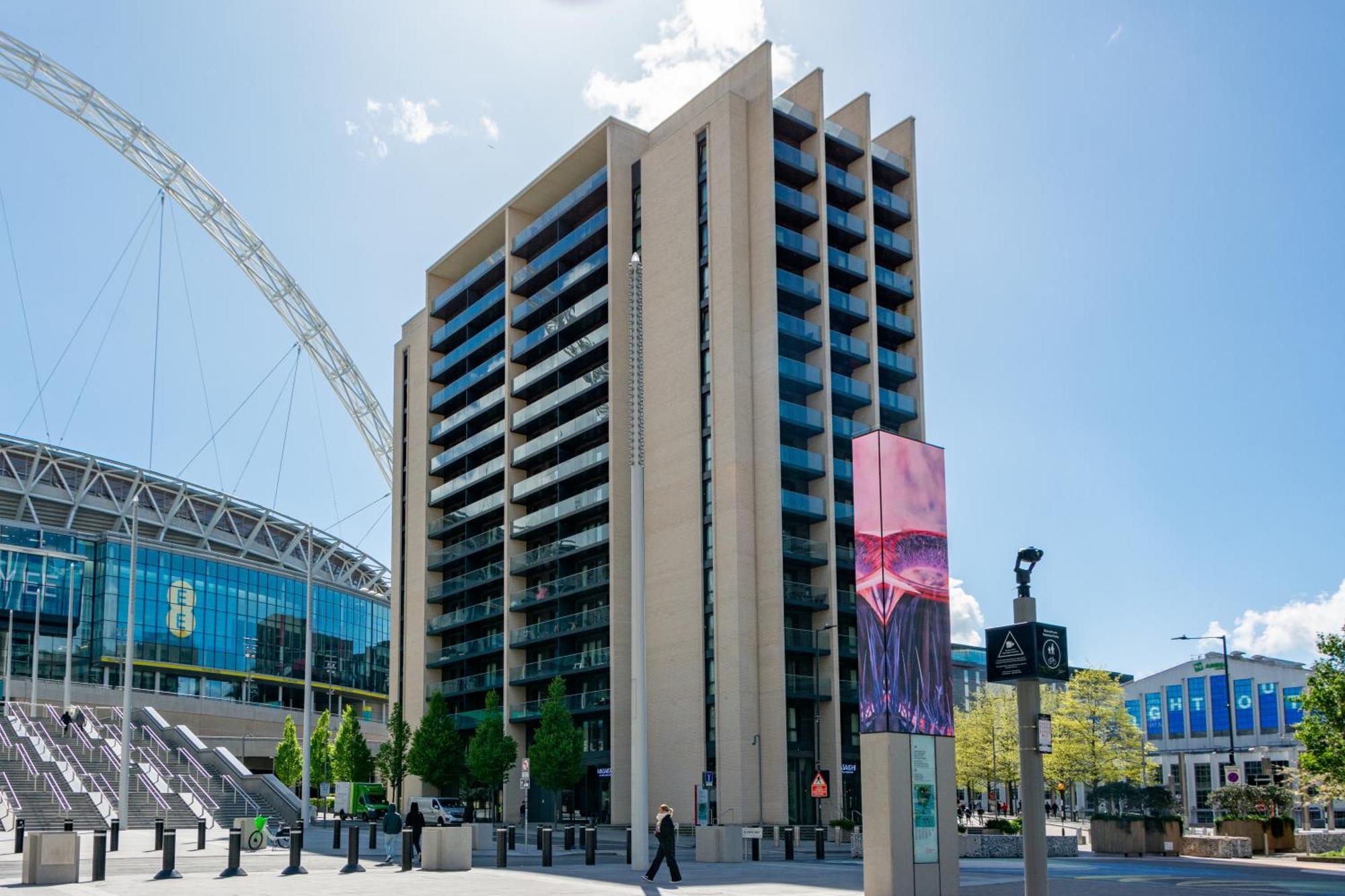 Mysquare State-Of-The-Art 1 Bedroom Apartments Near Wembley Park London Ngoại thất bức ảnh