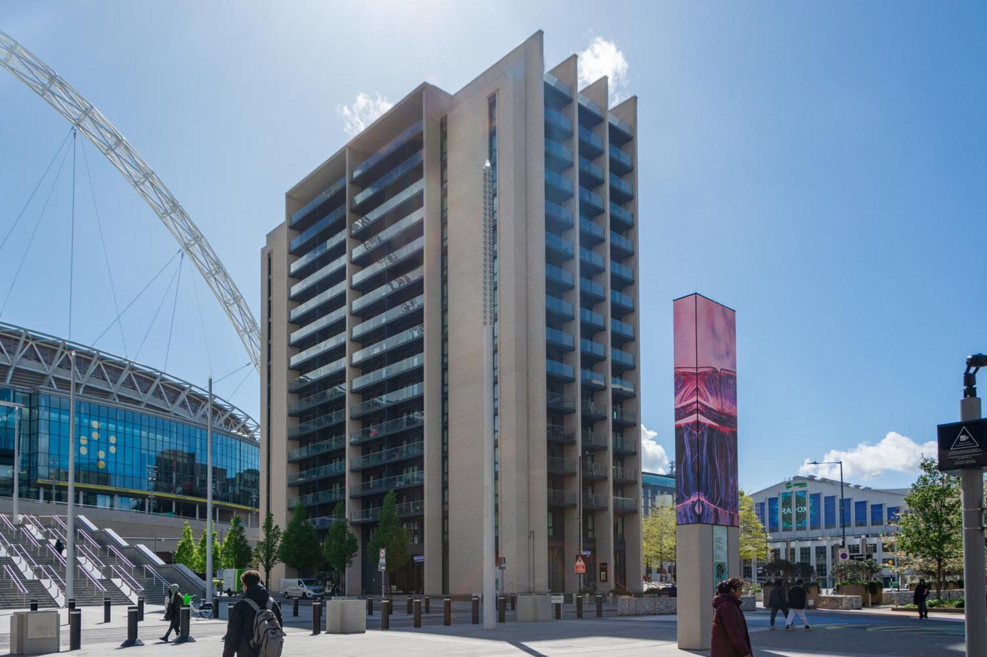 Mysquare State-Of-The-Art 1 Bedroom Apartments Near Wembley Park London Ngoại thất bức ảnh